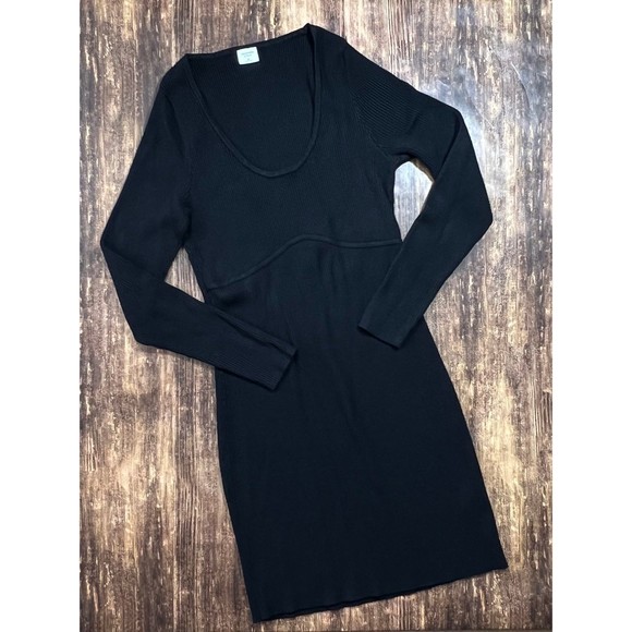 Abercrombie & Fitch Dresses & Skirts - Abercrombie & Fitch XL Black Long Sleeve Sweater Dress